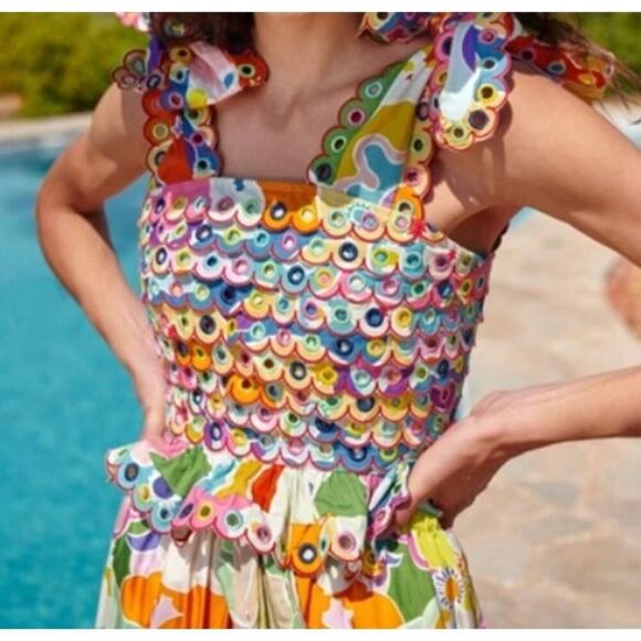 CeliaB Colorful Maia Top in Multi Sz. XS - Picture 1 of 11